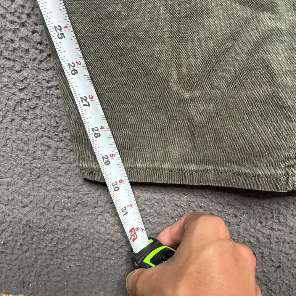 Levis 565 Double Knee Utility Workwear Jeans Mens 34 x 30 Pants Olive Green